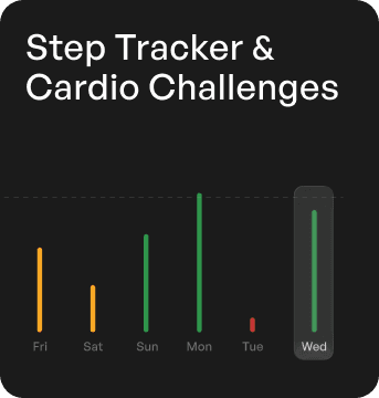 Step Tracker & Cardio Challenges