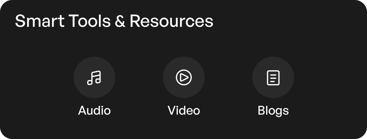 Smart Tools & Resources